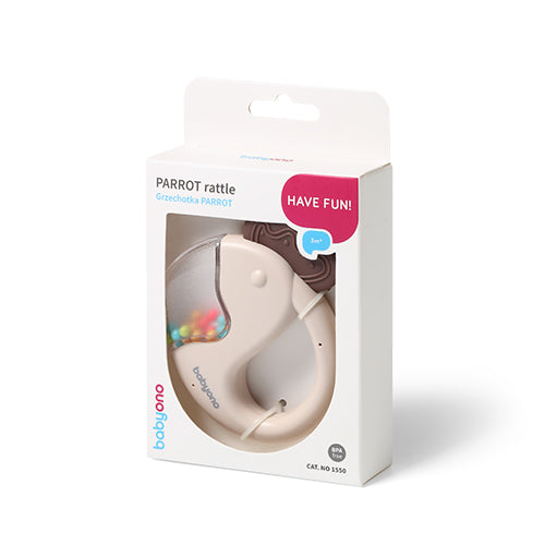 BabyOno PARROT fejlesztő csörgő