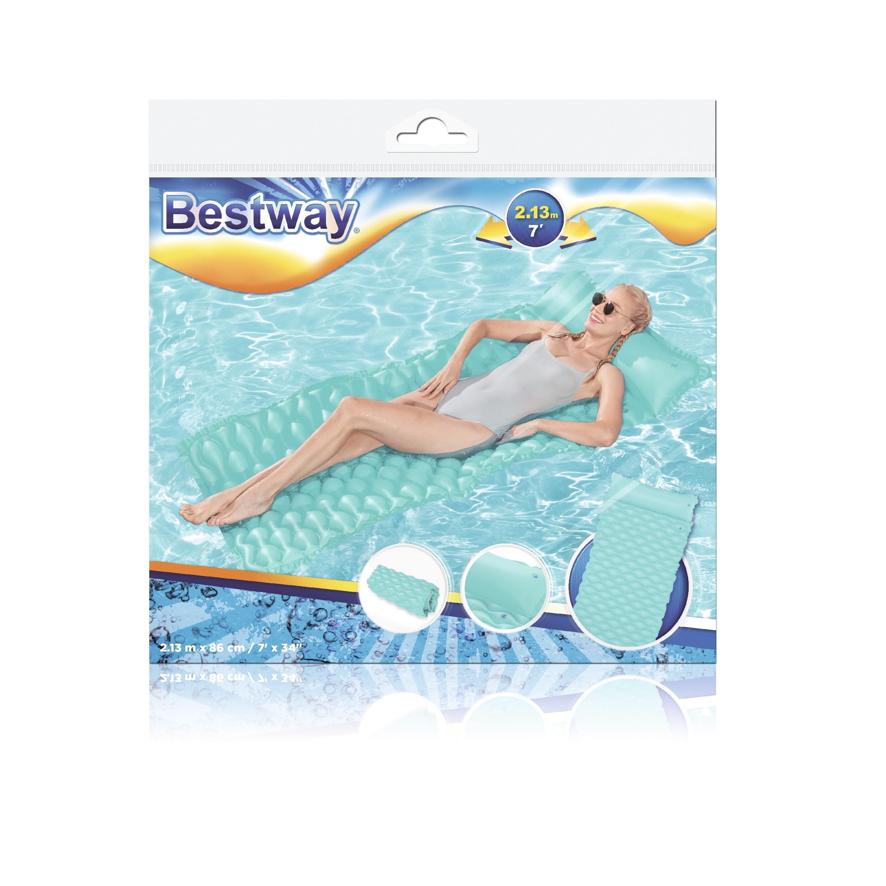 Bestway Float'n Roll Felfújható Strandmatrac – Menta