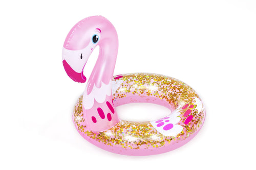 Bestway Shimmer N’ Float™ Csillámos Flamingó Úszógumi