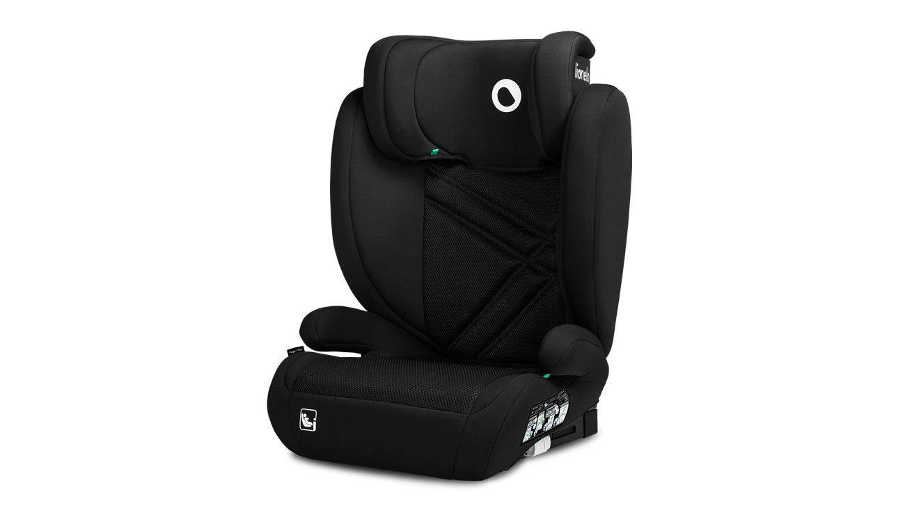 Lionelo Hugo i-Size autósülés 100–150 cm – Black Carbon