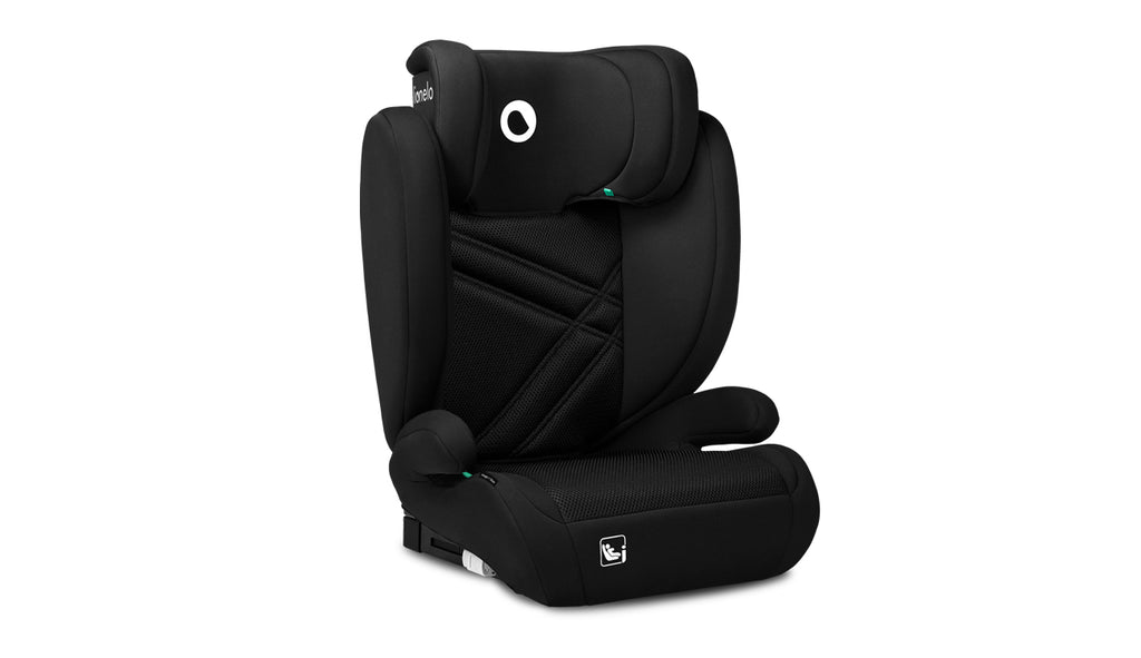 Lionelo Hugo i-Size autósülés 100–150 cm – Black Carbon