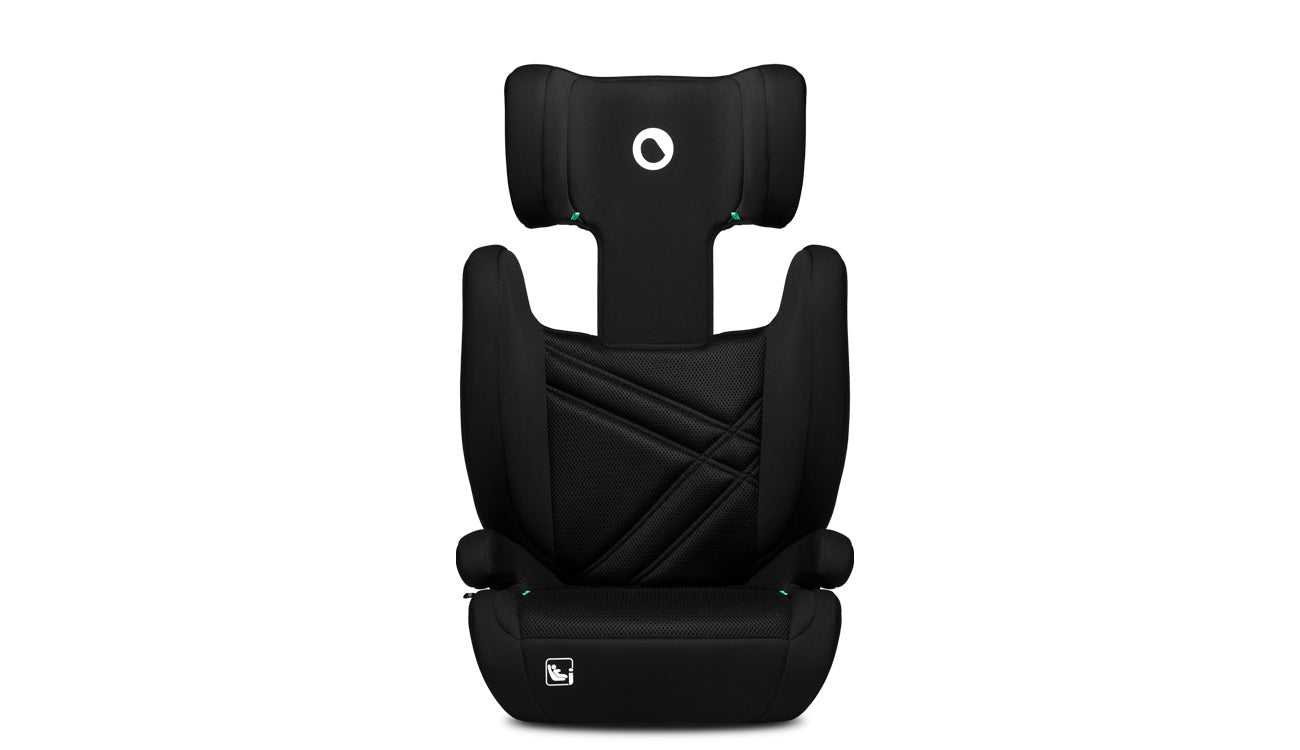 Lionelo Hugo i-Size autósülés 100–150 cm – Black Carbon