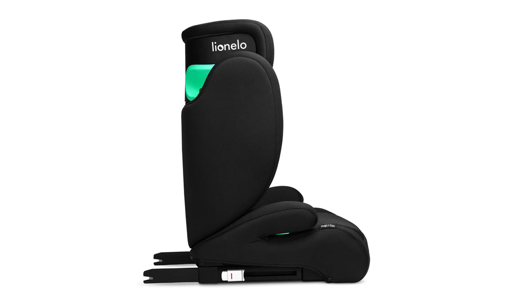 Lionelo Hugo i-Size autósülés 100–150 cm – Black Carbon
