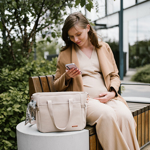 BabyOno CARMEN pelenkázótáska babakocsihoz – bézs