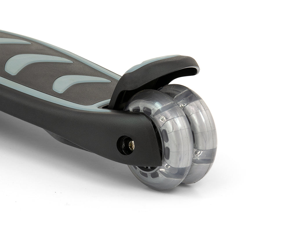 MILLY MALLY Boogie Scooter háromkerekű roller LED-es kerekekkel – Fekete