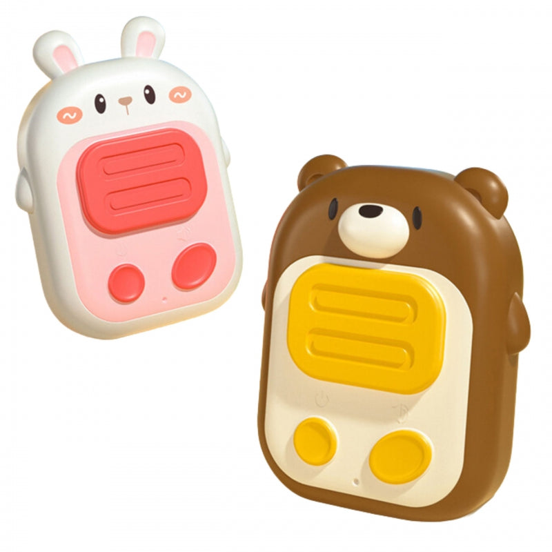 WOOPIE Nyuszis és macis walkie-talkie adóvevő készlet