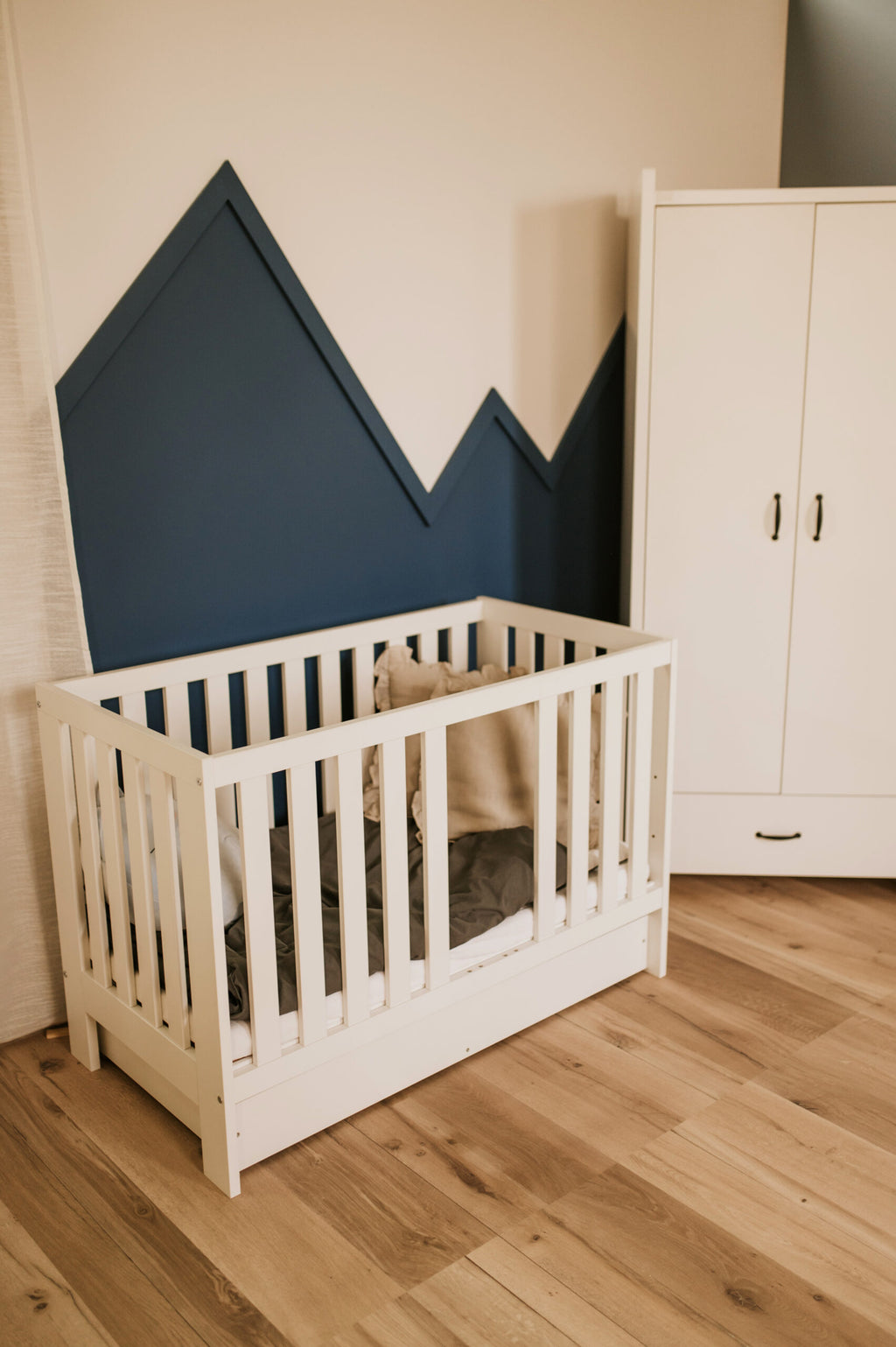 KLUPS Amelia II babaágy 120 × 60 cm – fehér