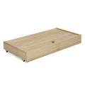 KLUPS fedeles ágy alatti ágyneműtartó 120 × 60 cm-es kiságyhoz – bükk