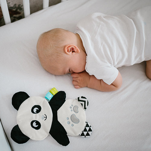 BabyOno PANDA POLLY fejlesztő kontrasztos szundikendő