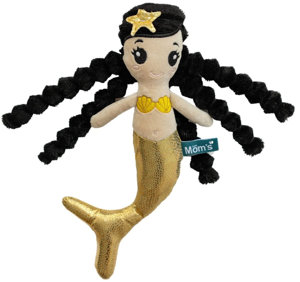 MOM'S CARE Bella sellőlány puha textilbaba – 29 cm