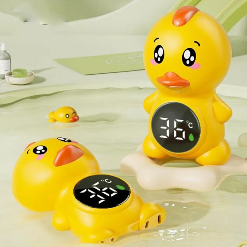 WOOPIE Chicken 2 az 1-ben digitális víz- és szobahőmérő kacsás kialakítással