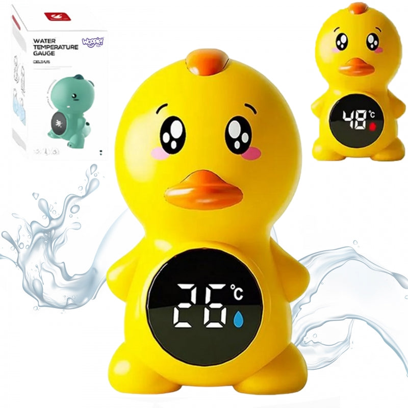 WOOPIE Chicken 2 az 1-ben digitális víz- és szobahőmérő kacsás kialakítással
