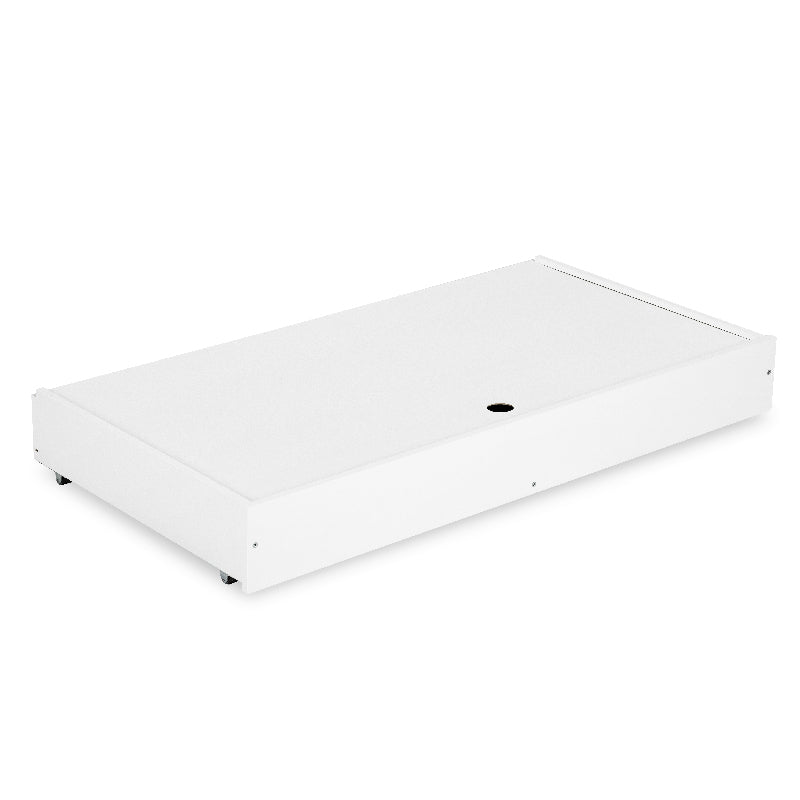 KLUPS Amelia ágy alatti ágyneműtartó 120 × 60 cm-es kiságyhoz – fehér