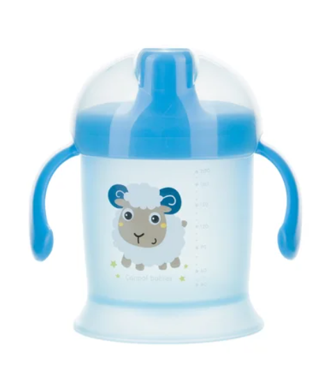 Canpol babies cseppmentes itatópohár 200ml Bunny & company kék
