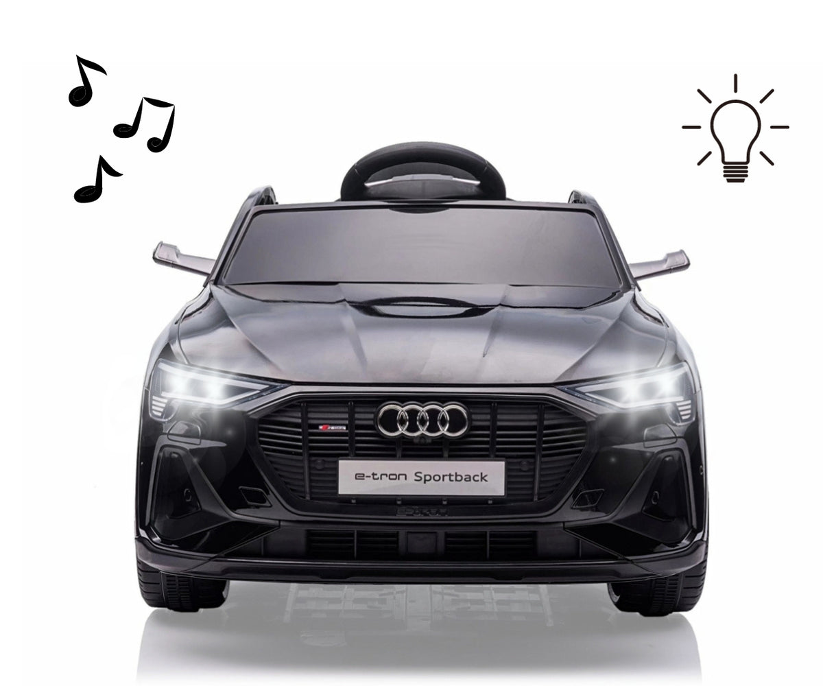 MILLY MALLY Audi E-Tron Sportback elektromos kisautó – Fekete