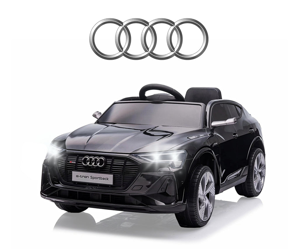 MILLY MALLY Audi E-Tron Sportback elektromos kisautó – Fekete