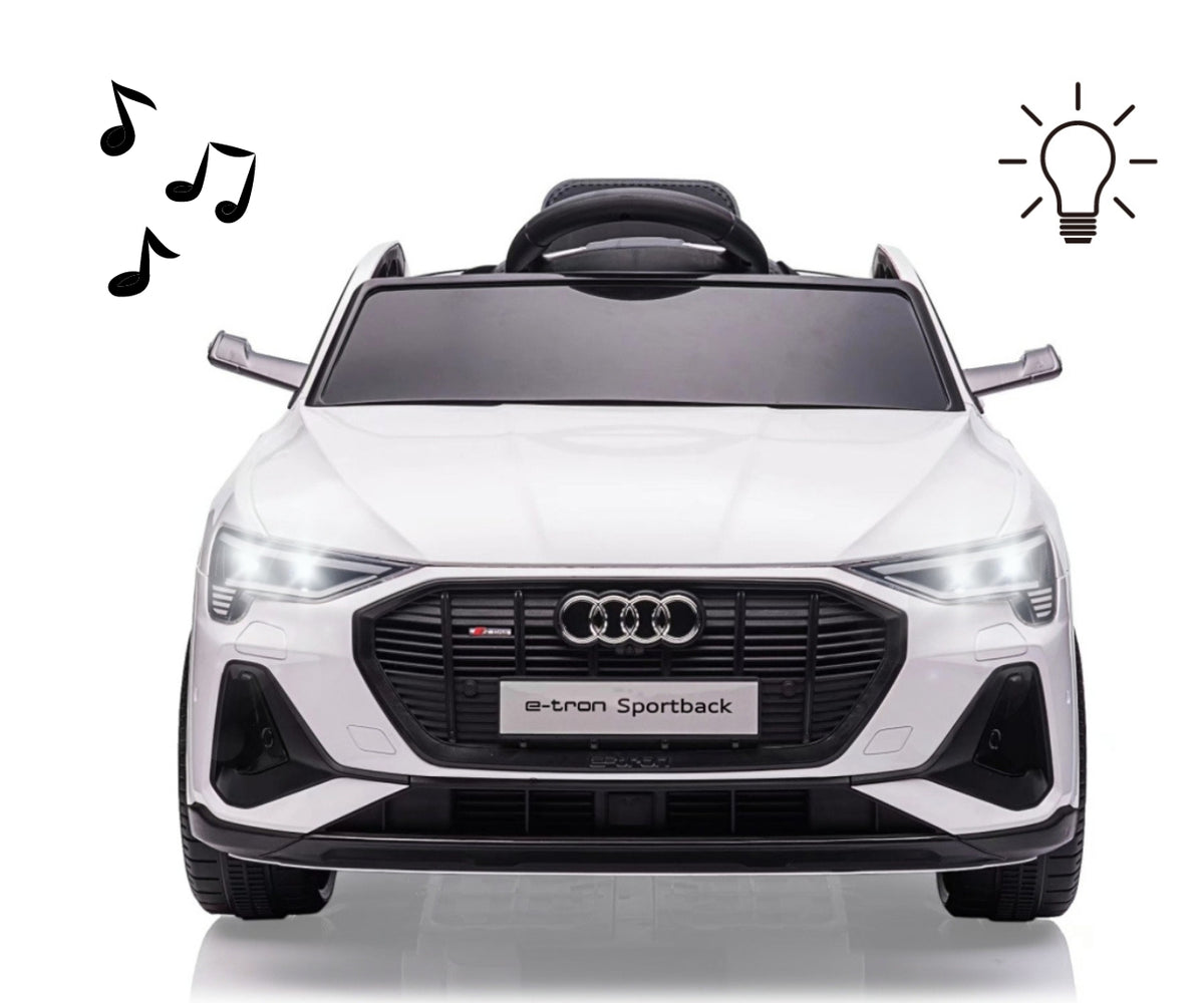 MILLY MALLY Audi E-Tron Sportback elektromos kisautó – Fehér