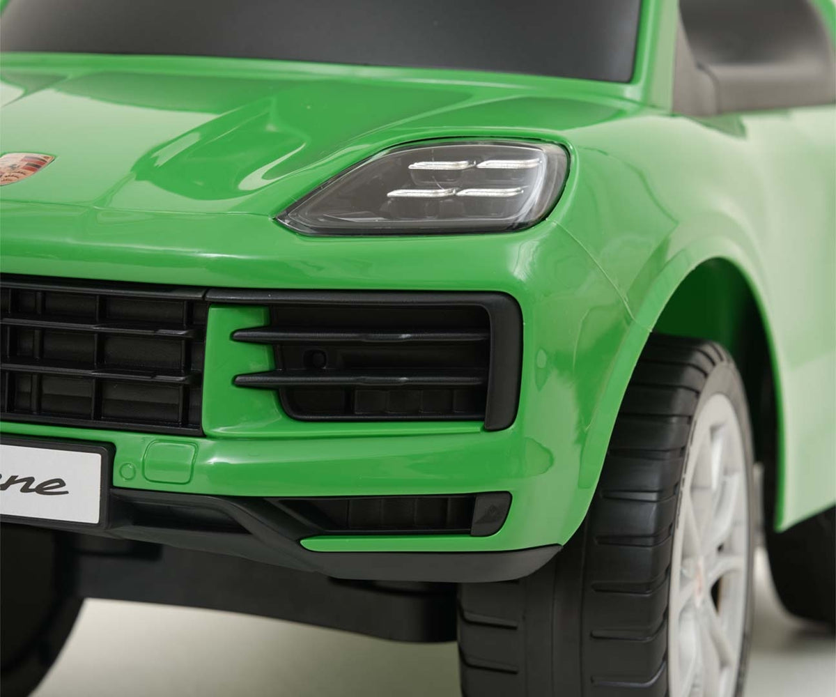 Milly Mally Porsche Cayenne S bébitaxi / lábbal hajtós járgány – Zöld
