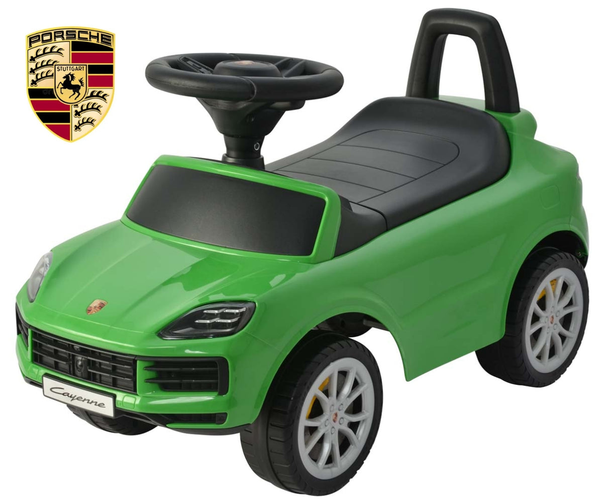 Milly Mally Porsche Cayenne S bébitaxi / lábbal hajtós járgány – Zöld