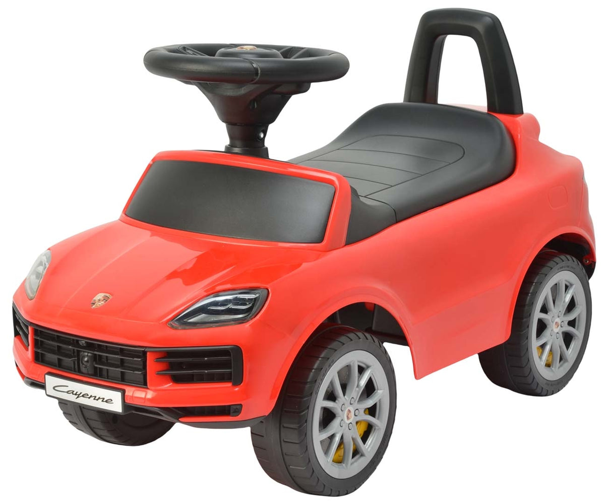Milly Mally Porsche Cayenne S bébitaxi / lábbal hajtós járgány – Piros