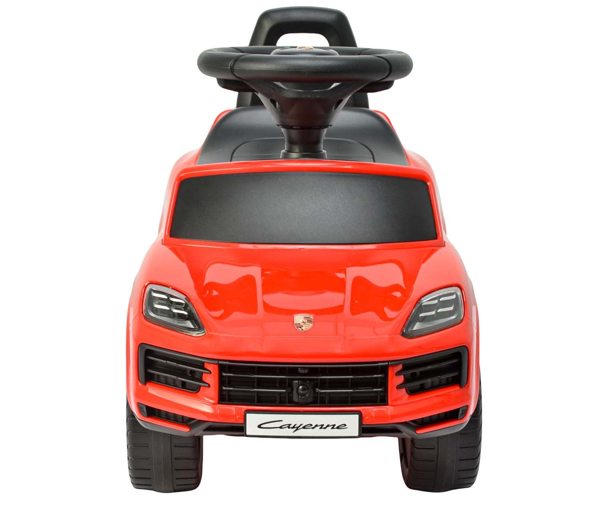 Milly Mally Porsche Cayenne S bébitaxi / lábbal hajtós járgány – Piros