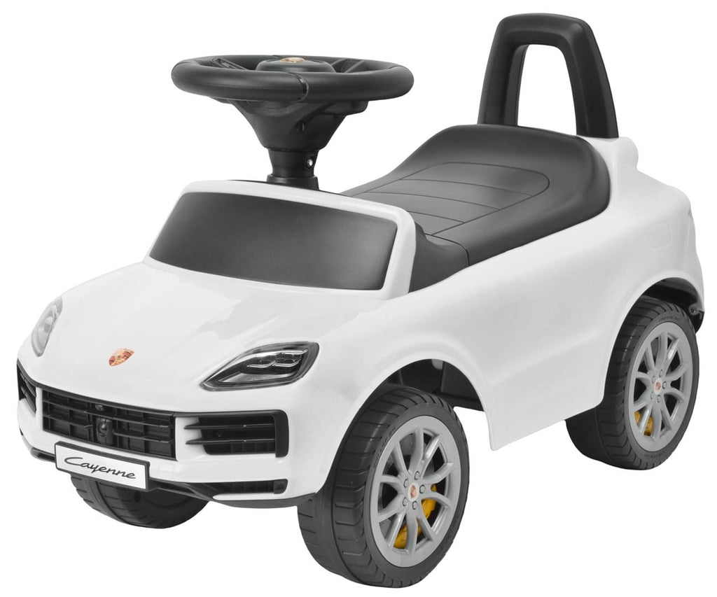 Milly Mally Porsche Cayenne S bébitaxi / lábbal hajtós járgány – Fehér