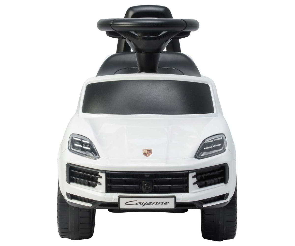 Milly Mally Porsche Cayenne S bébitaxi / lábbal hajtós járgány – Fehér
