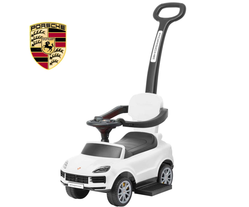 Milly Mally Porsche Cayenne tolókaros bébitaxi – Fehér