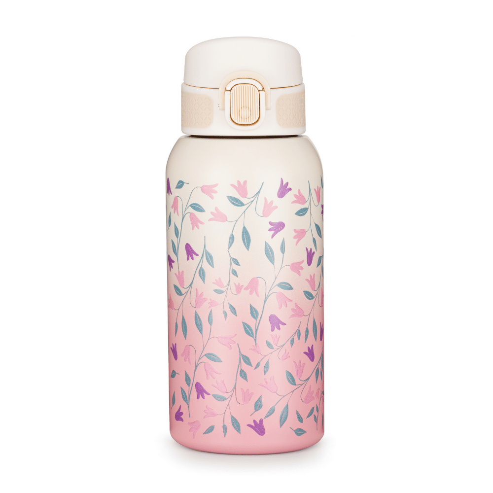PETITE&MARS rozsdamentes acél termoszkulacs ivócsőrrel 500 ml – Rózsaszín