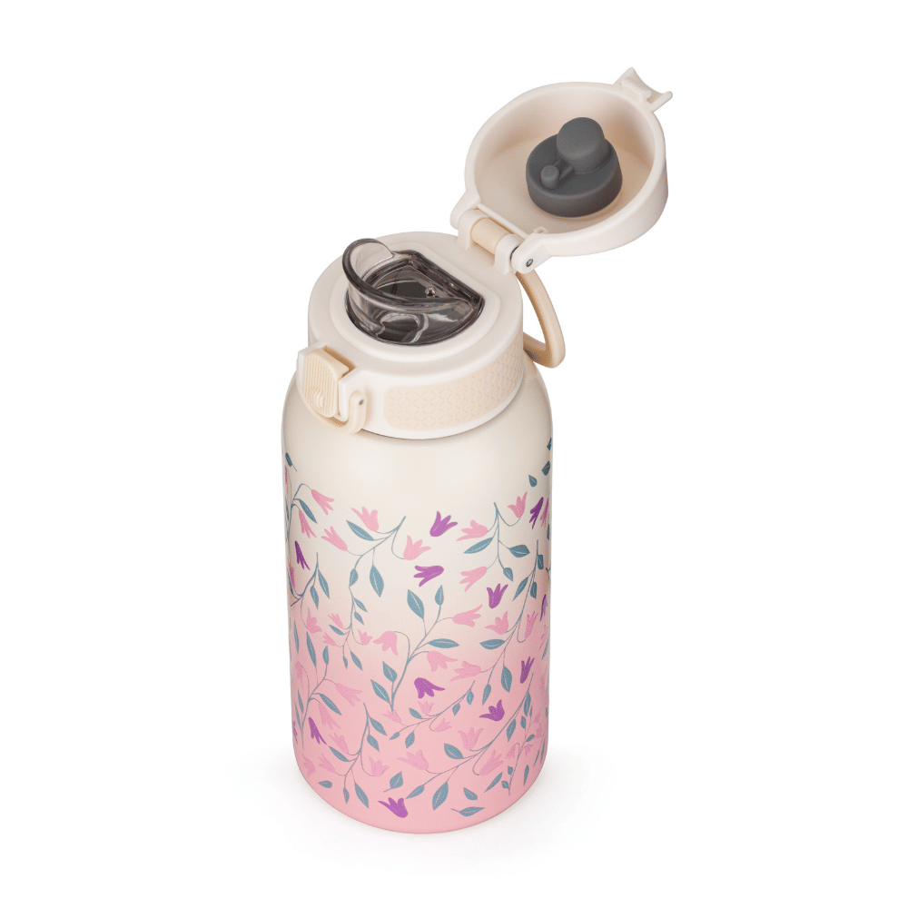 PETITE&MARS rozsdamentes acél termoszkulacs ivócsőrrel 500 ml – Rózsaszín