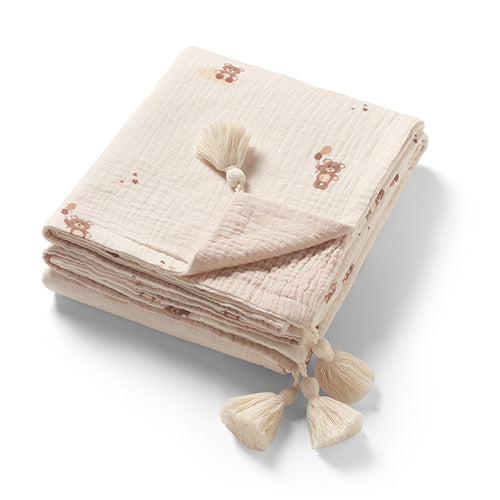 BabyOno muszlin babatakaró – Bézs