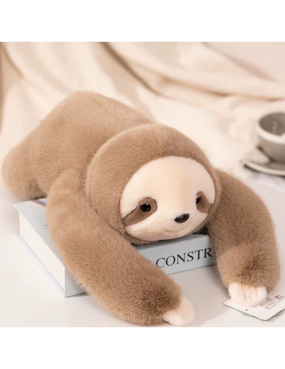 WOOPIE stresszoldó súlyozott plüss lajhár – 65 cm, 1,5 kg