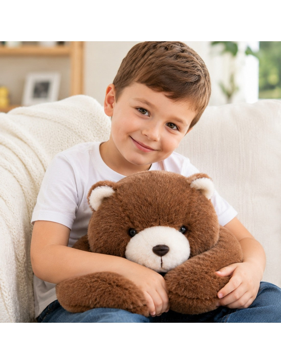 WOOPIE stresszoldó súlyozott plüss mackó – 65 cm, 2,5 kg