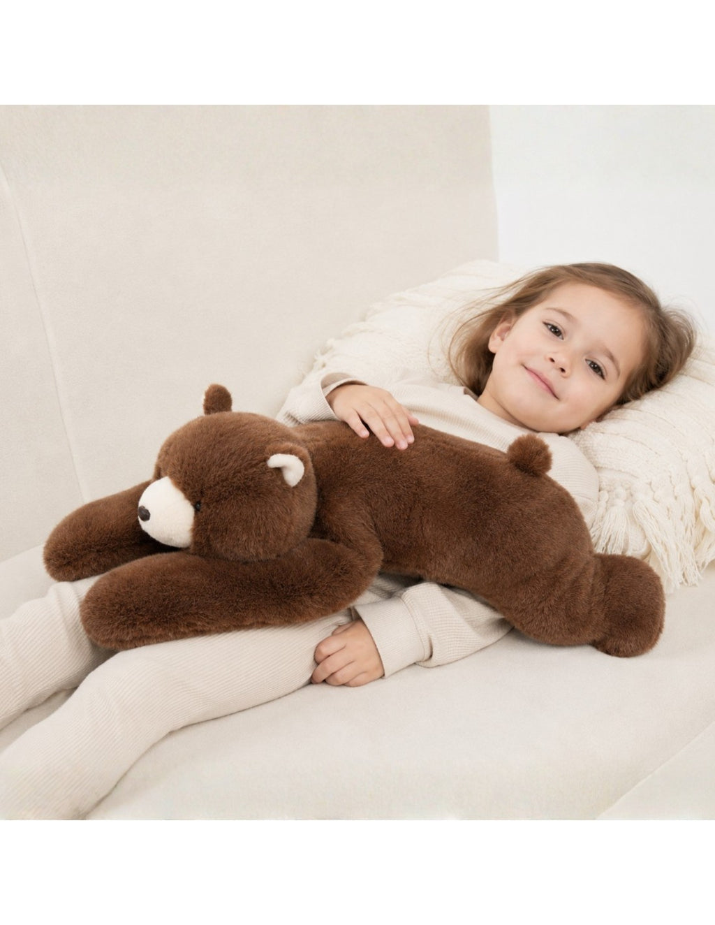 WOOPIE stresszoldó súlyozott plüss mackó – 65 cm, 2,5 kg