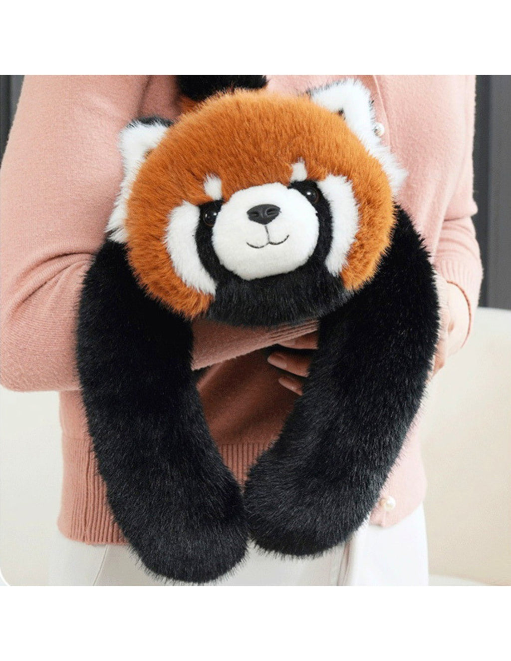 WOOPIE stresszoldó súlyozott plüss vörös panda – 65 cm, 2,5 kg