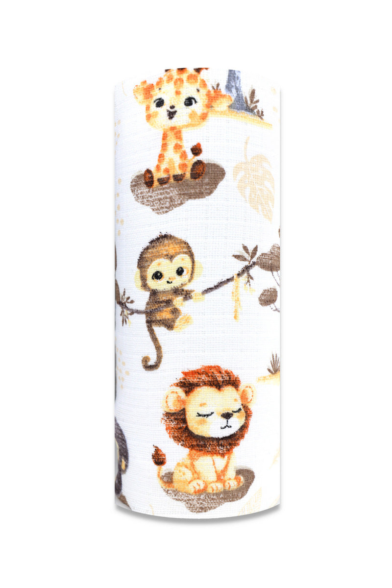 EGA KIDS mintás textilpelenka-Mesebeli szafari- 70x80 cm