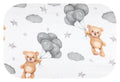EGA KIDS mintás textilpelenka-mackó lufikkal- 70x80 cm