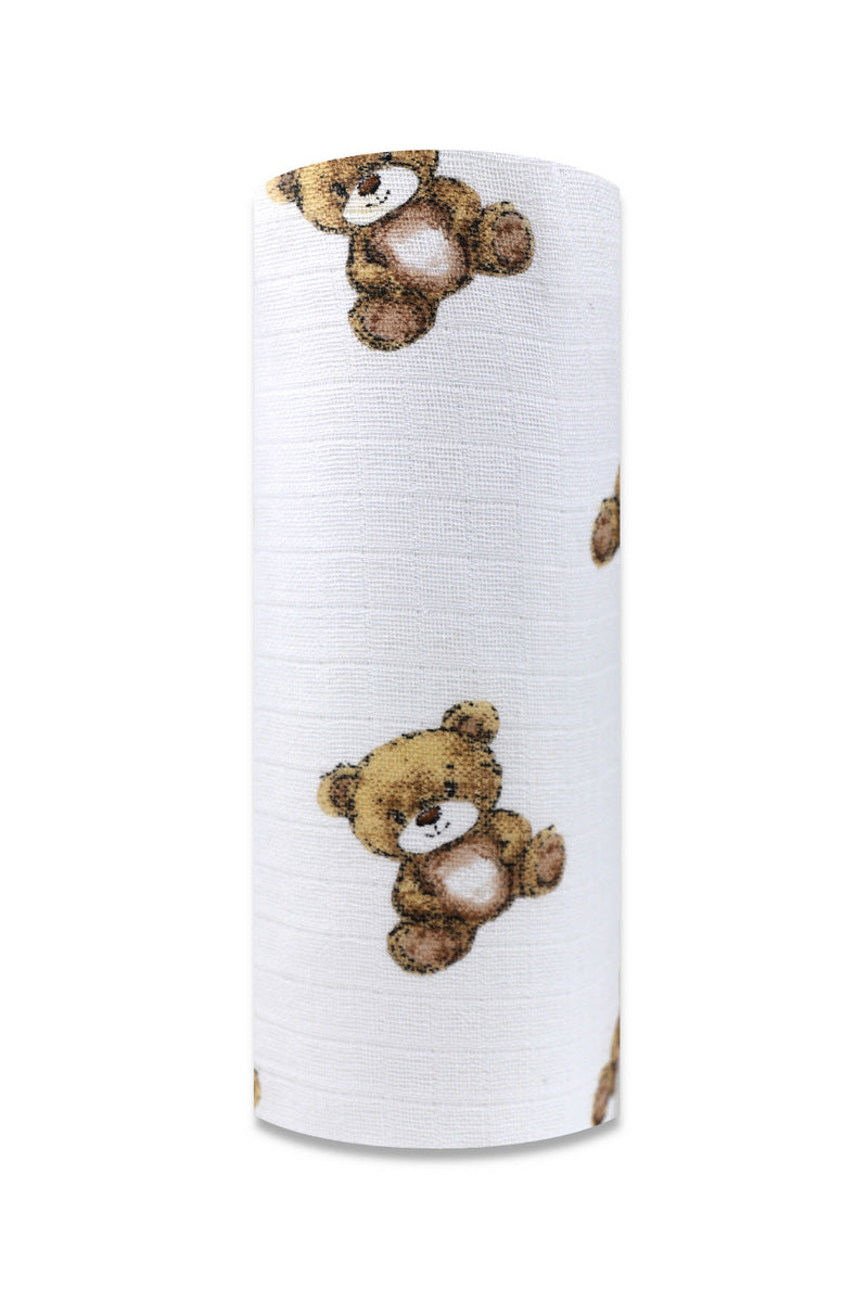 EGA KIDS mintás textilpelenka-mackó- 70x80 cm