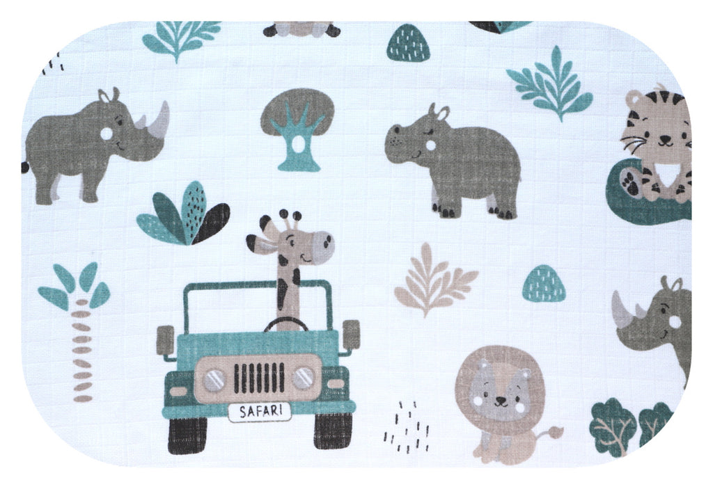 EGA KIDS mintás textilpelenka-szafari- 70x80 cm