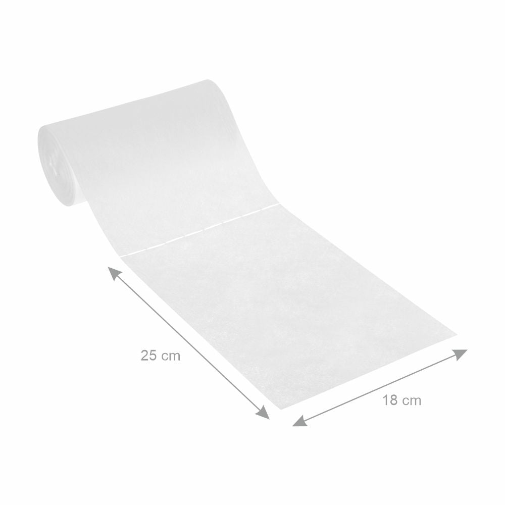 AKUKU eldobható bambusz törlőkendő babáknak – 18 × 25 cm, 100 db