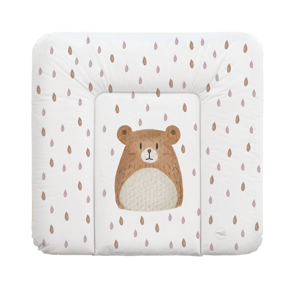 Ceba Baby puha pelenkázólap komódra 75 × 72 cm – Mackó barát