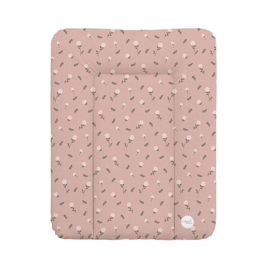Ceba Baby puha pelenkázólap komódra 50 × 70 cm – Apró virágok