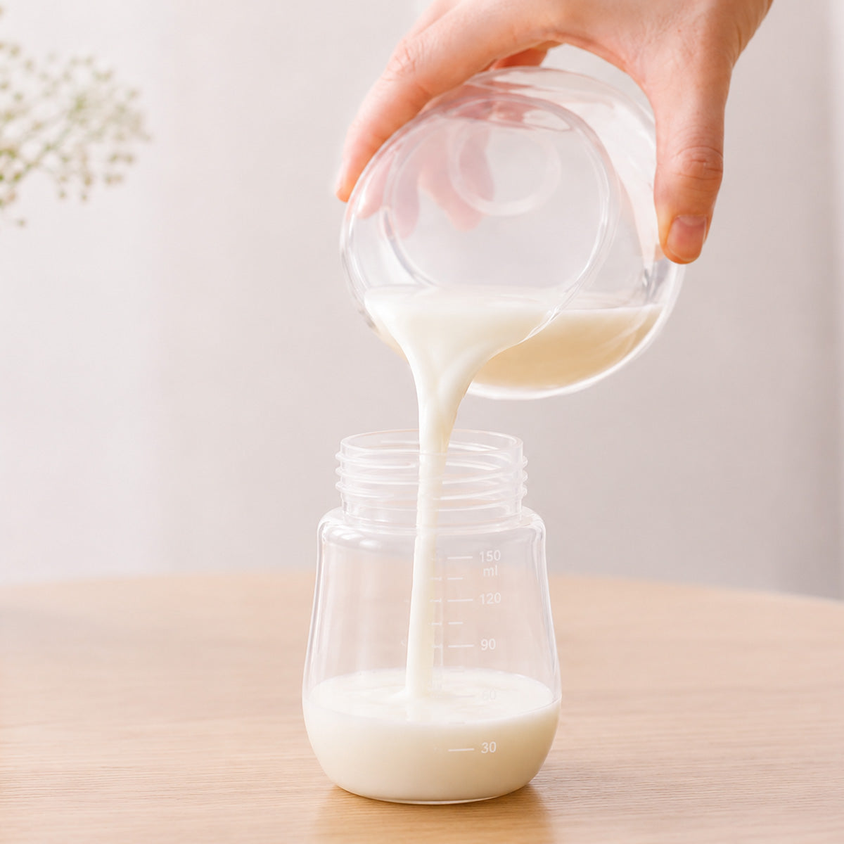 BabyOno szilikon anyatejgyűjtő tapadókorongos talppal 100 ml