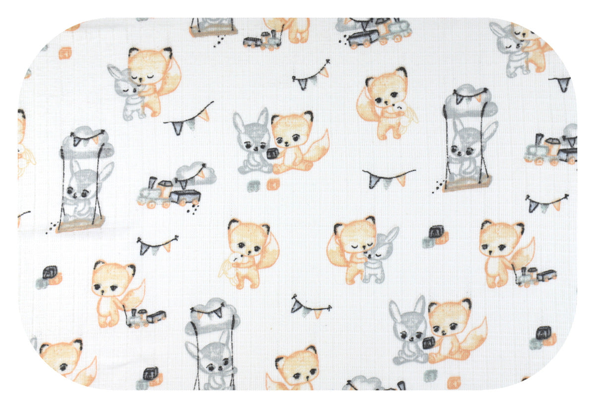 EGA KIDS mintás textilpelenka-állati móka- 70x80 cm
