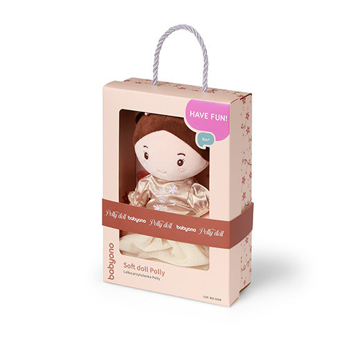 BabyOno Polly puha hercegnő rongybaba 31 cm – Újszülöttkortól