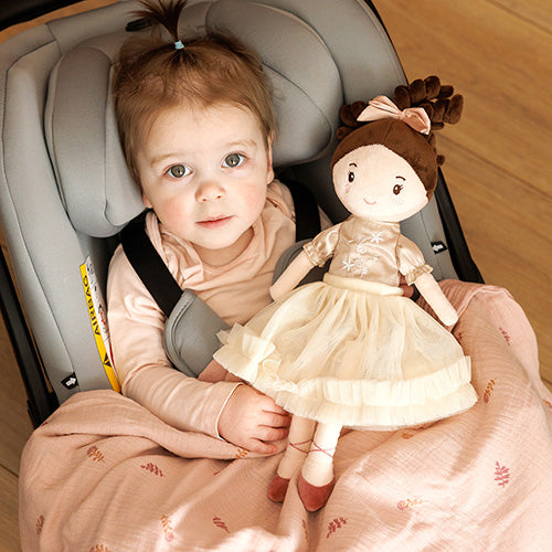 BabyOno Polly puha hercegnő rongybaba 31 cm – Újszülöttkortól