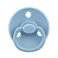 Mombella szimmetrikus szilikon cumi tárolótokkal – Ice Blue, 0 hó+
