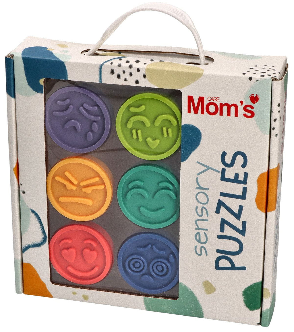 MOM'S CARE Érzelmek szenzoros kirakójáték – 6 részes