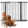Milly Mally Guardy biztonsági gyerekrács bővítőkkel 76–118 cm – Fekete