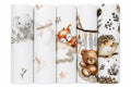 EGA KIDS mintás textilpelenka szett-5 db- 70x80 cm